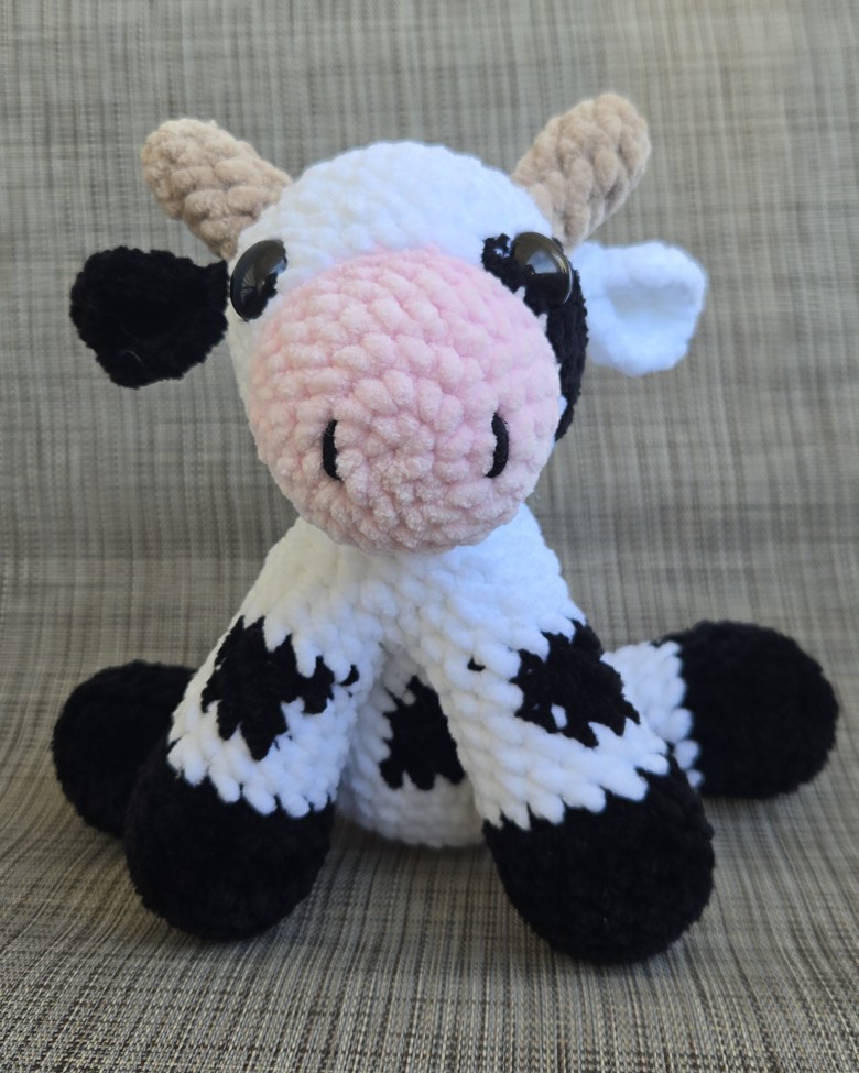 Sitting Dairy Cow